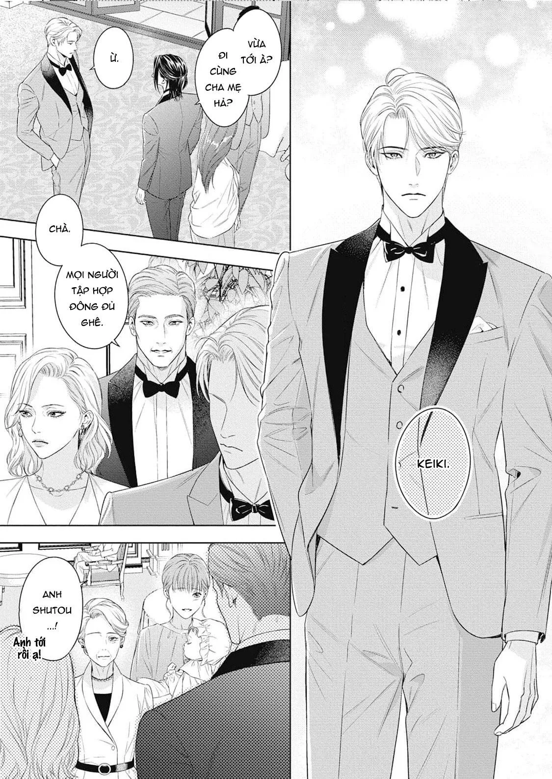 Hòa thanh dưới ánh nến hoa cùng tình yêu của Omega Chapter 1 Trang 12