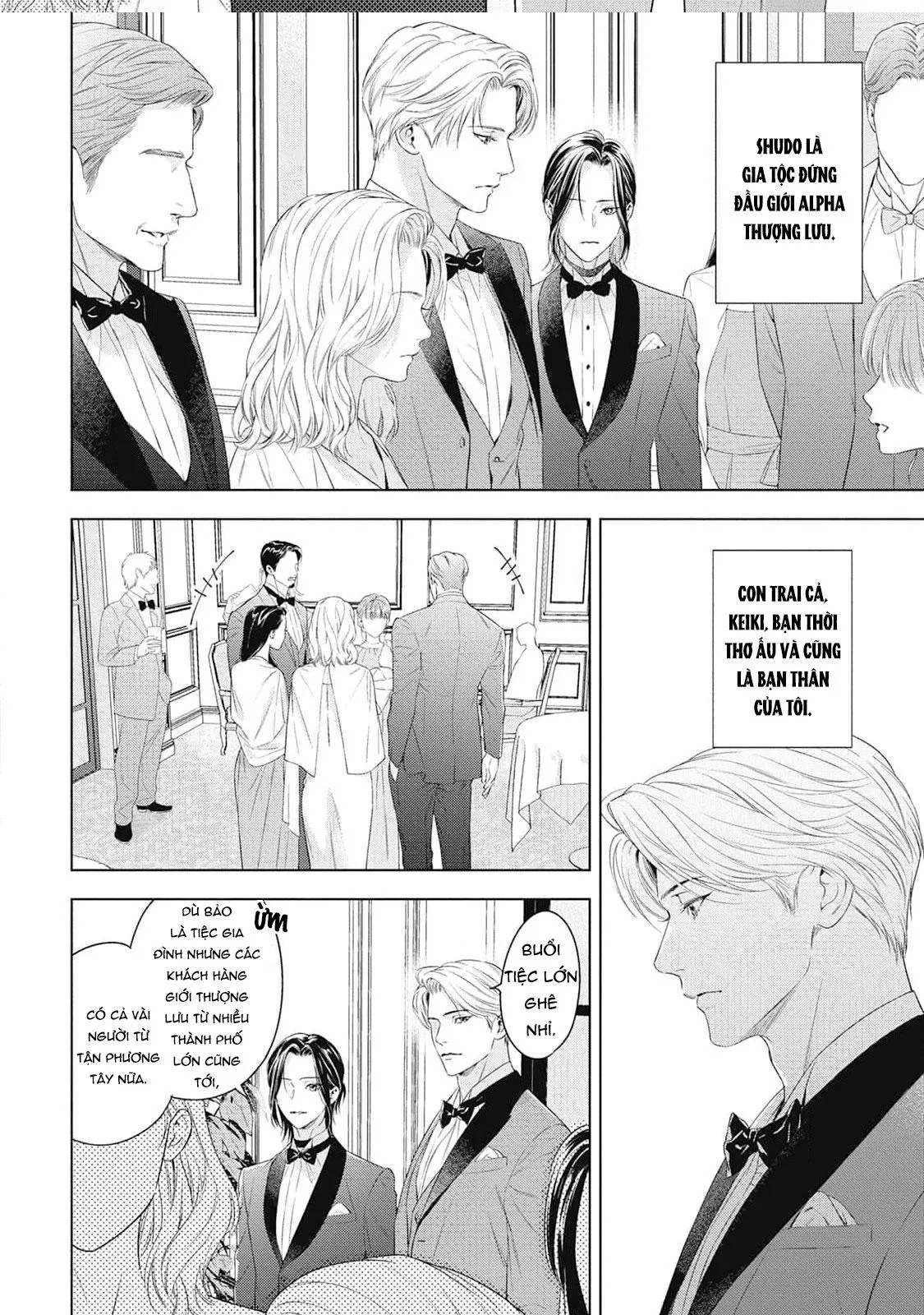 Hòa thanh dưới ánh nến hoa cùng tình yêu của Omega Chapter 1 Trang 13