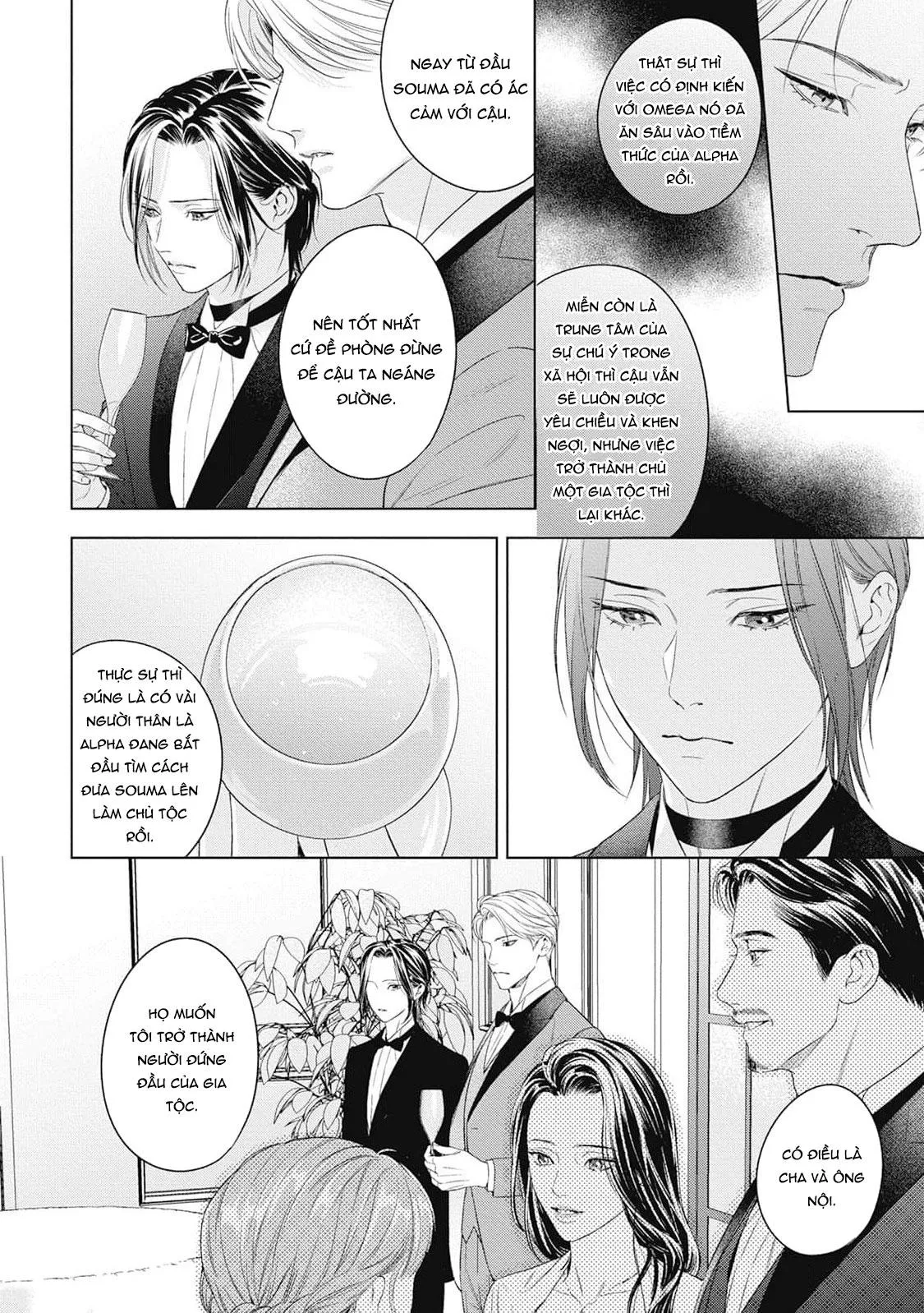 Hòa thanh dưới ánh nến hoa cùng tình yêu của Omega Chapter 1 Trang 17