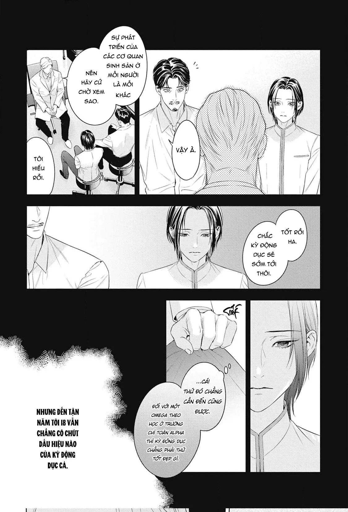 Hòa thanh dưới ánh nến hoa cùng tình yêu của Omega Chapter 1 Trang 28