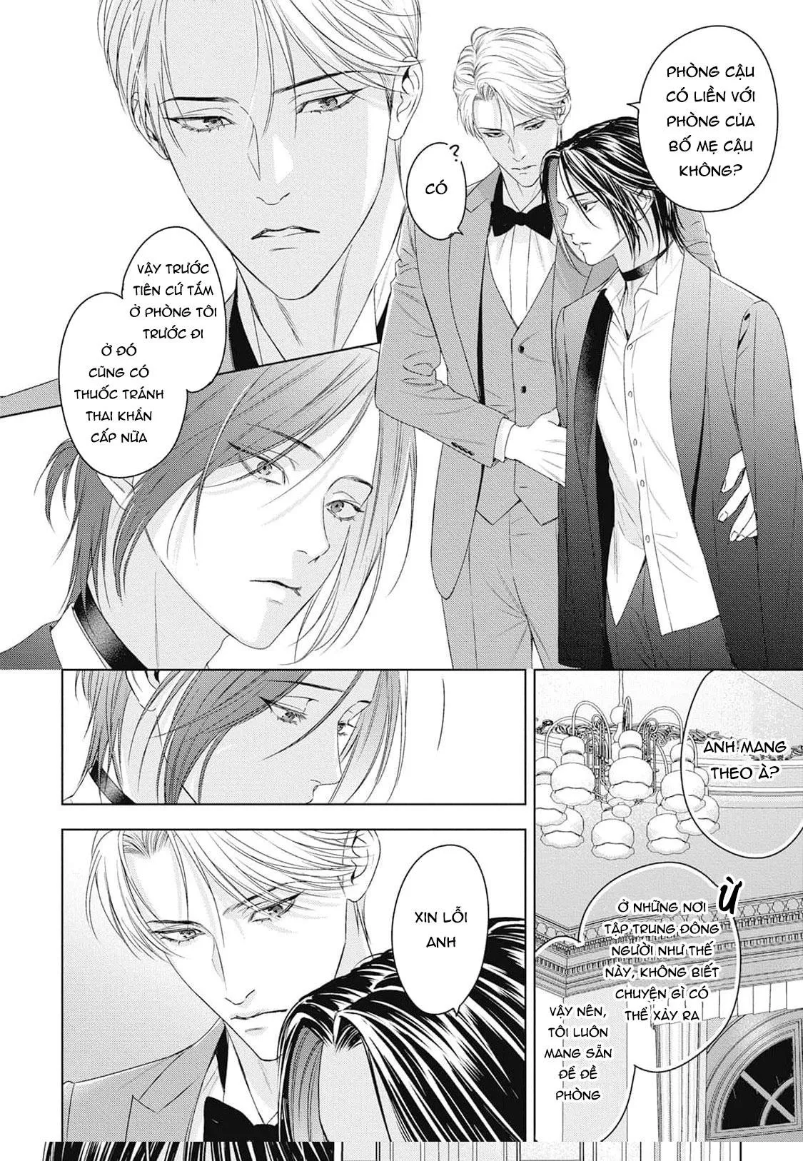 Hòa thanh dưới ánh nến hoa cùng tình yêu của Omega Chapter 4 Trang 17