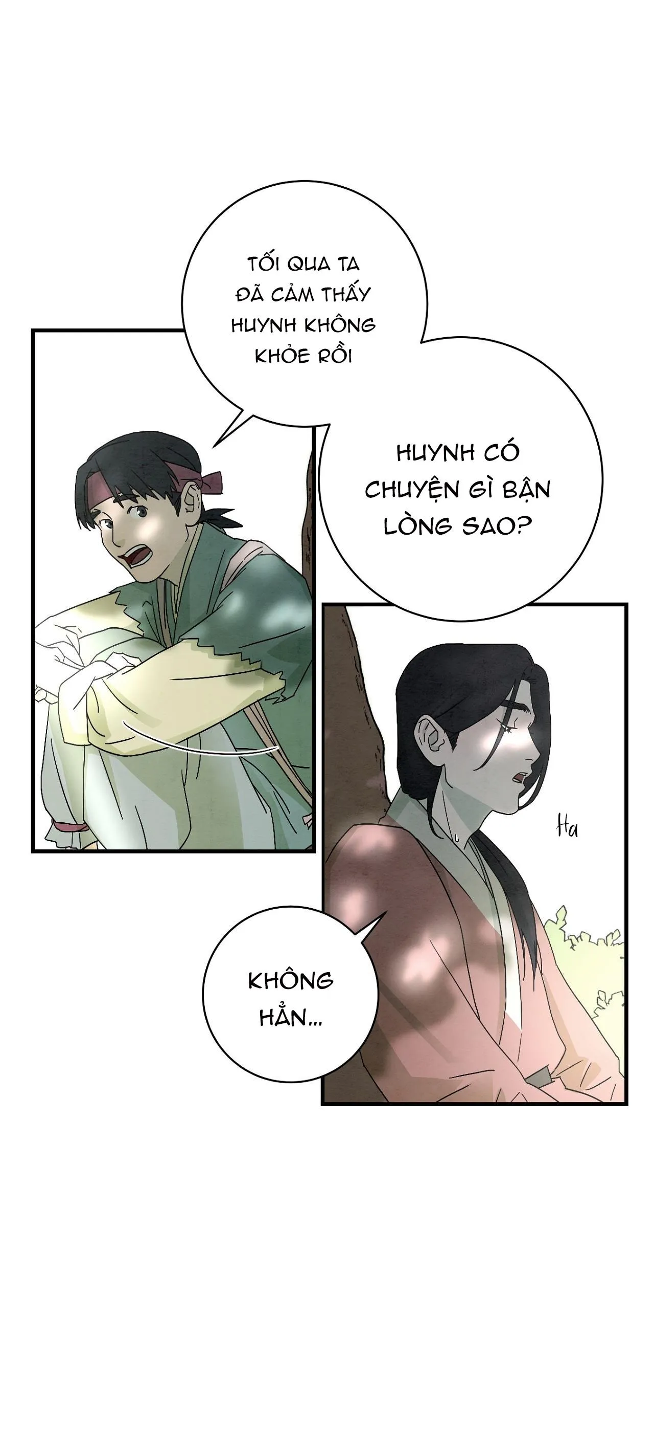 Hoa thanh họa tình ta Chapter 2 Trang 12