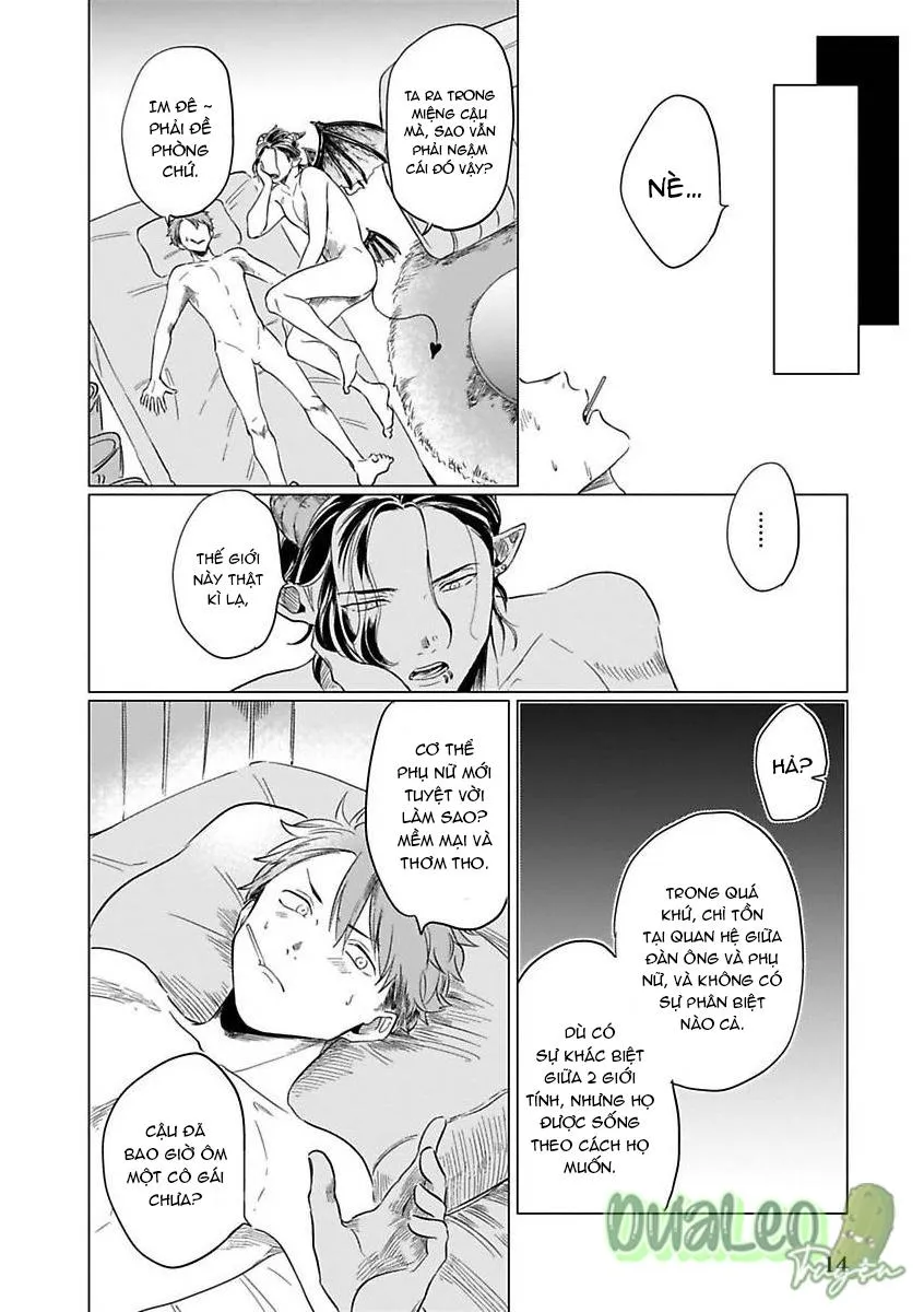Quan hệ bạn tình giữa ác quỷ với Omega Chapter 2 Trang 14