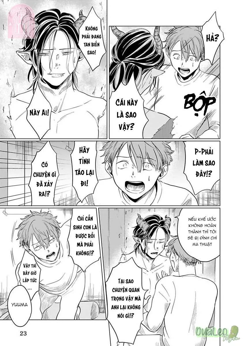 Quan hệ bạn tình giữa ác quỷ với Omega Chapter 5 Trang 23