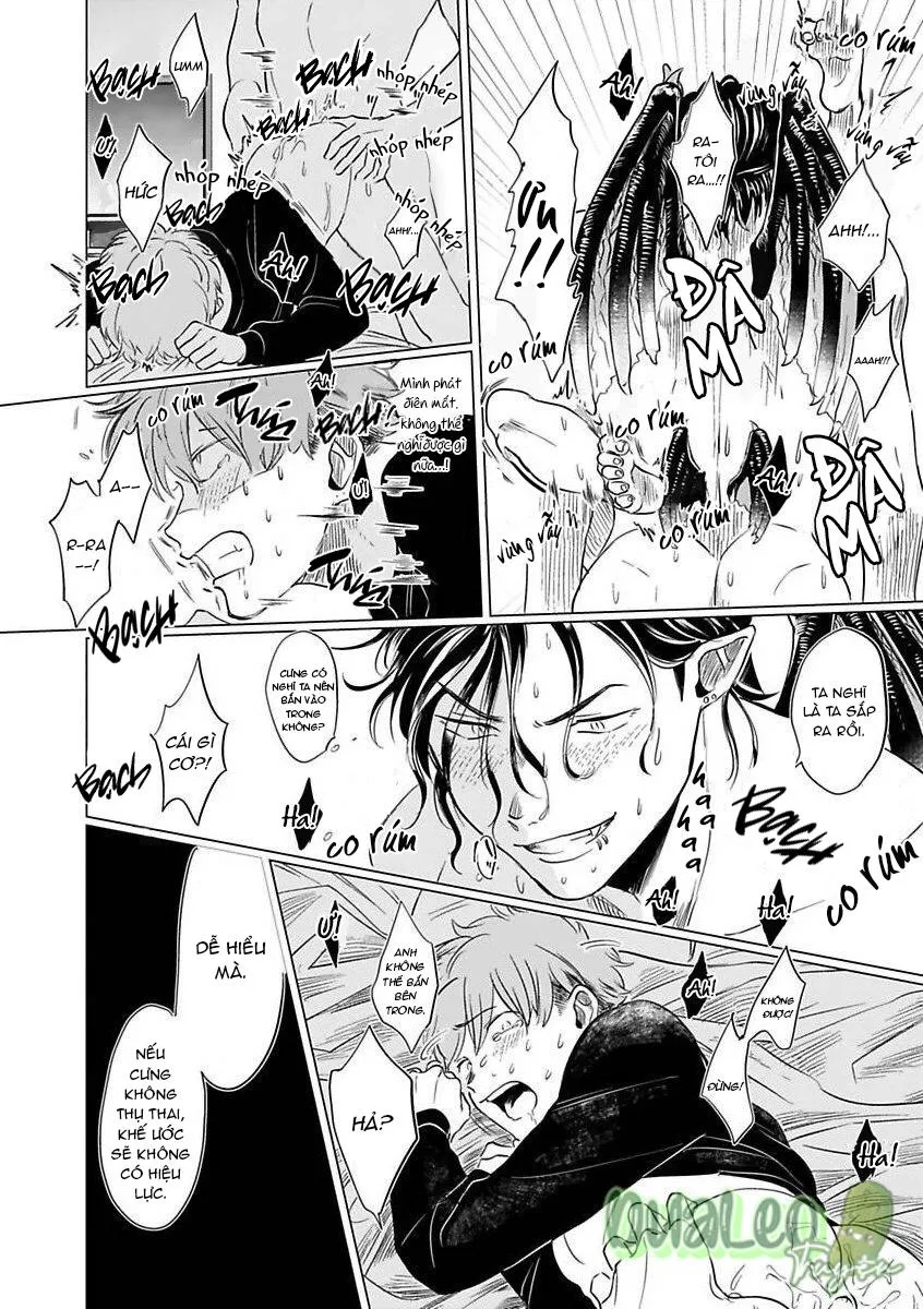 Quan hệ bạn tình giữa ác quỷ với Omega Chapter 1 Trang 24