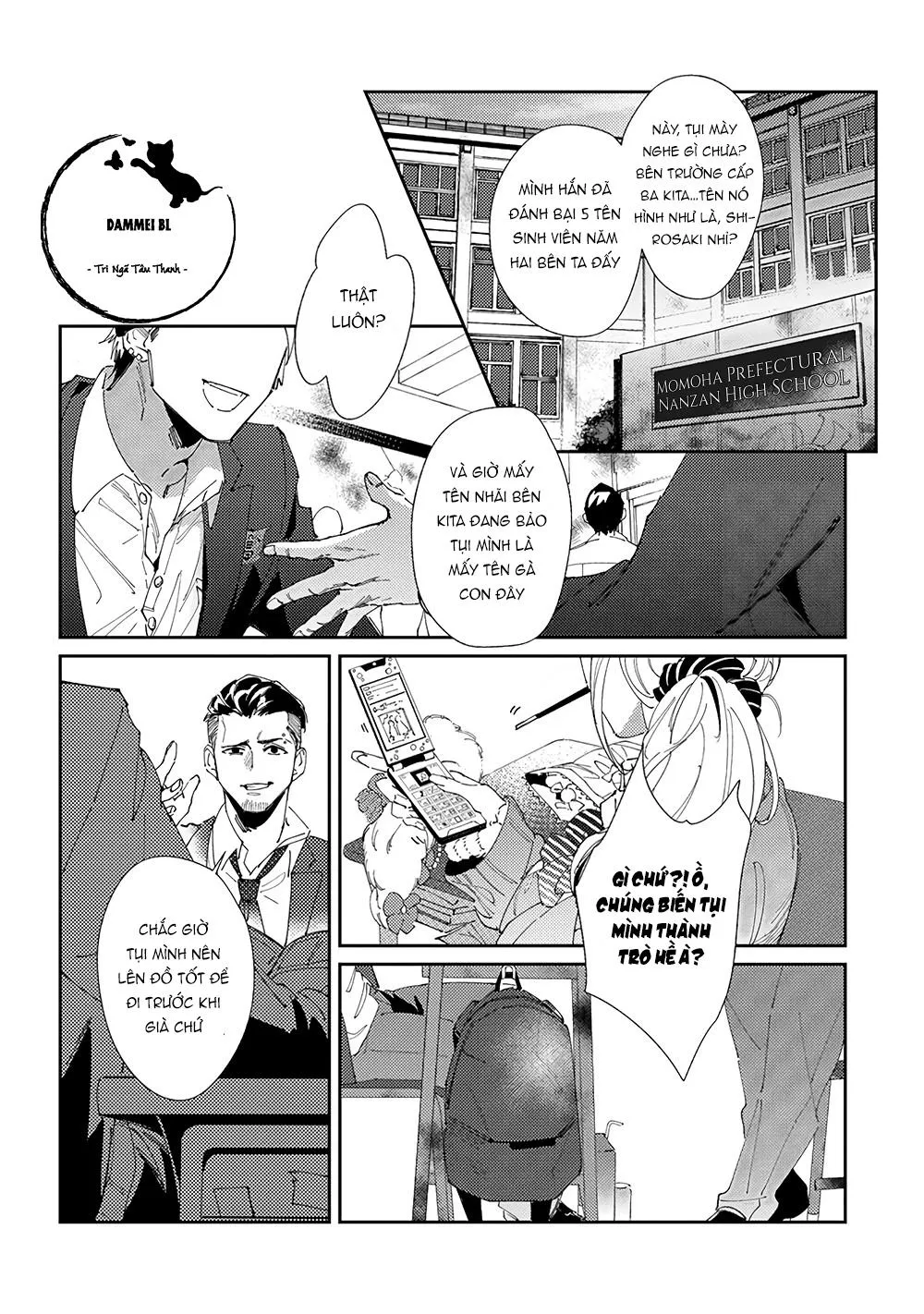 Hoàn cảnh nhà shima chan Chapter 2 Trang 3