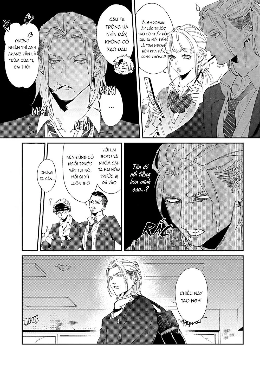 Hoàn cảnh nhà shima chan Chapter 2 Trang 6