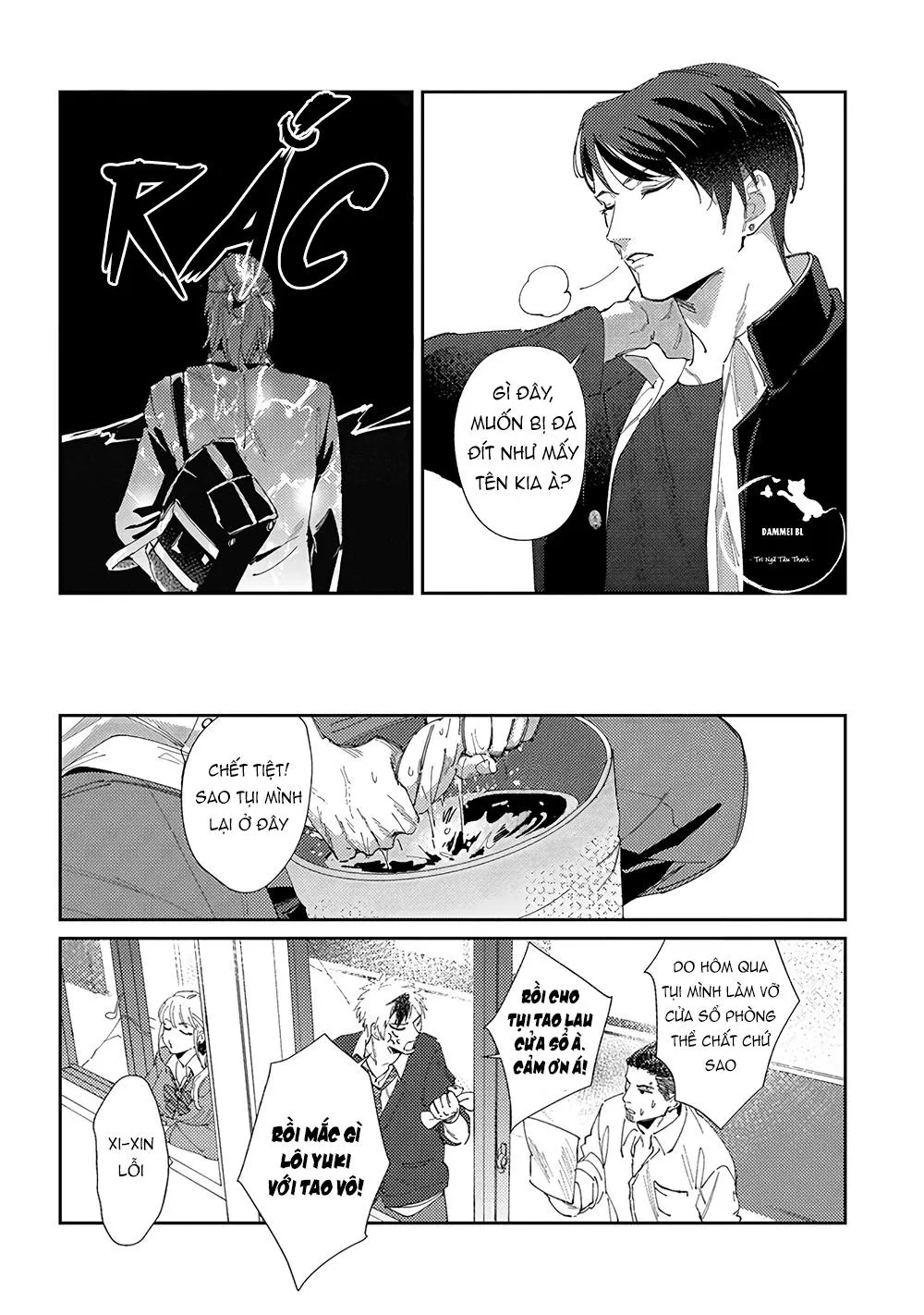 Hoàn cảnh nhà shima chan Chapter 2 Trang 11