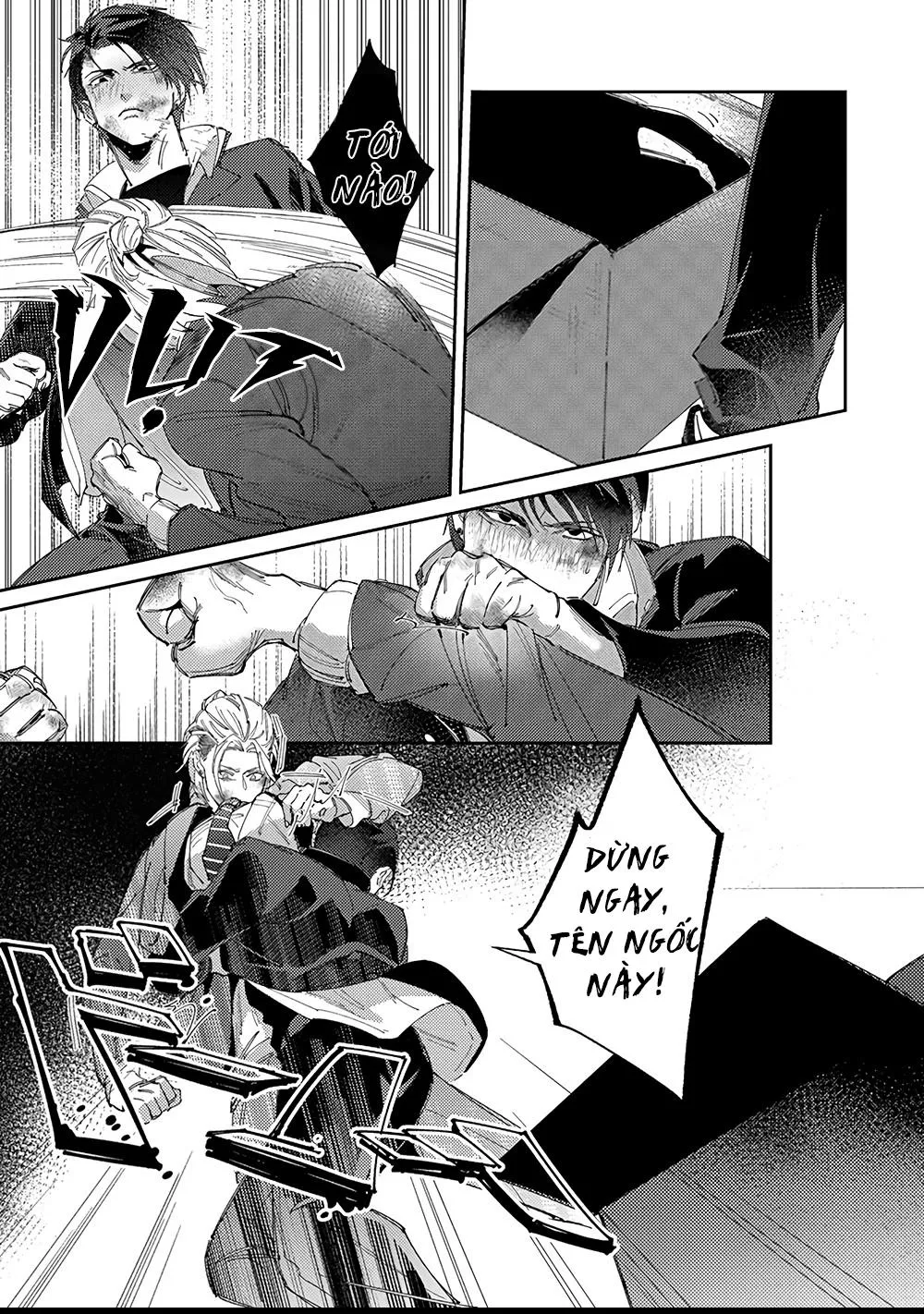 Hoàn cảnh nhà shima chan Chapter 2 Trang 17