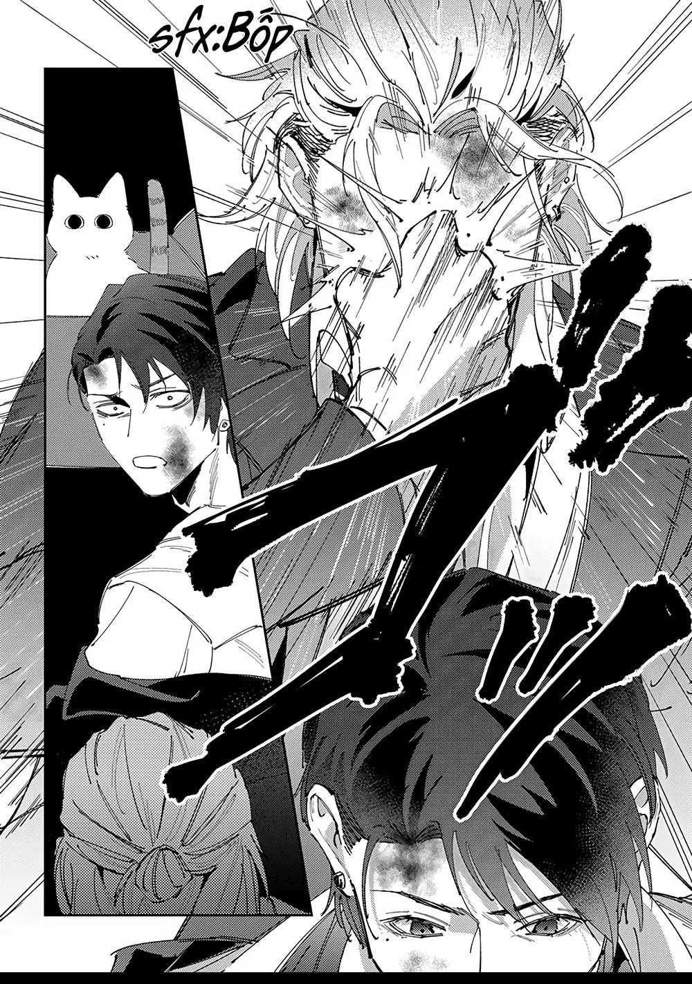 Hoàn cảnh nhà shima chan Chapter 2 Trang 23