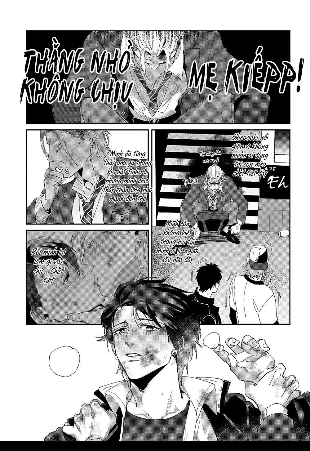 Hoàn cảnh nhà shima chan Chapter 2 Trang 26