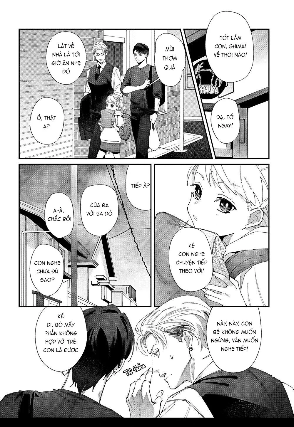 Hoàn cảnh nhà shima chan Chapter 4 Trang 3