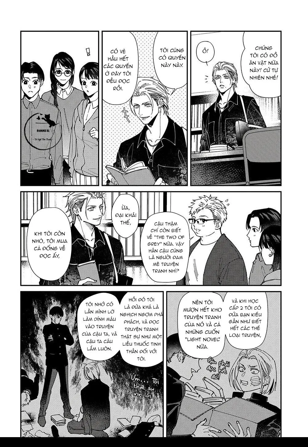 Hoàn cảnh nhà shima chan Chapter 8 Trang 5