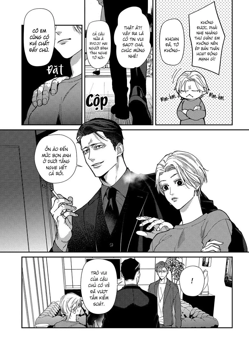 Hoàn cảnh nhà shima chan Chapter 11 Trang 4