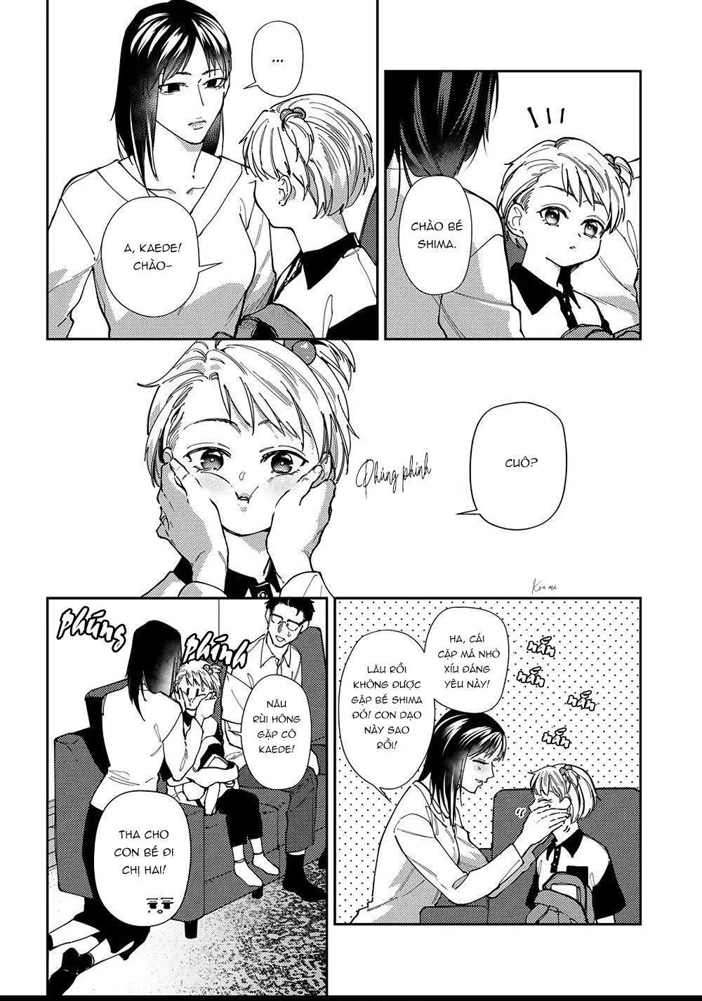 Hoàn cảnh nhà shima chan Chapter 12 Trang 6