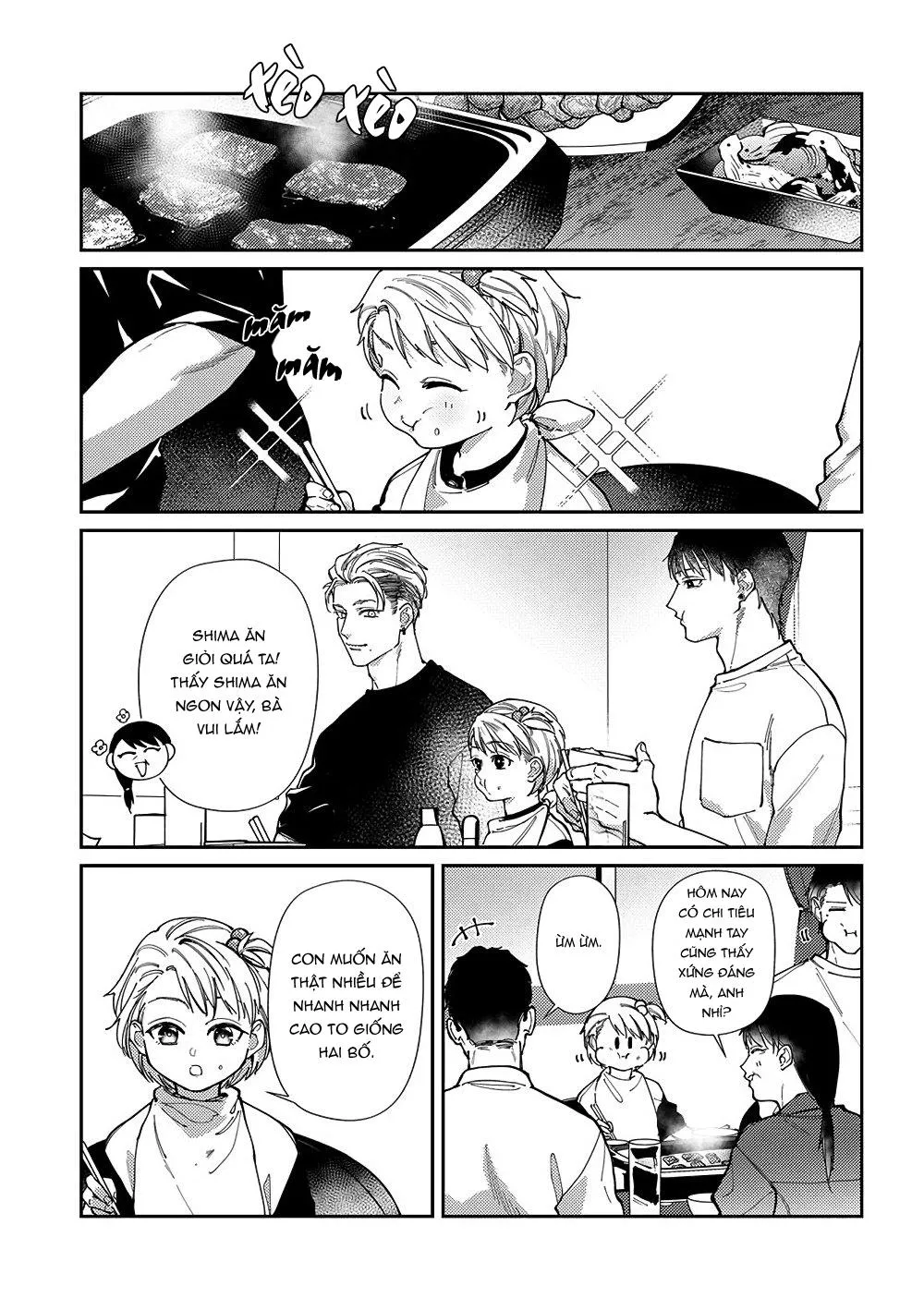 Hoàn cảnh nhà shima chan Chapter 12 Trang 7
