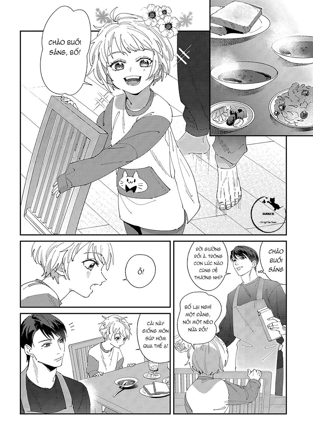 Hoàn cảnh nhà shima chan Chapter 1 Trang 8