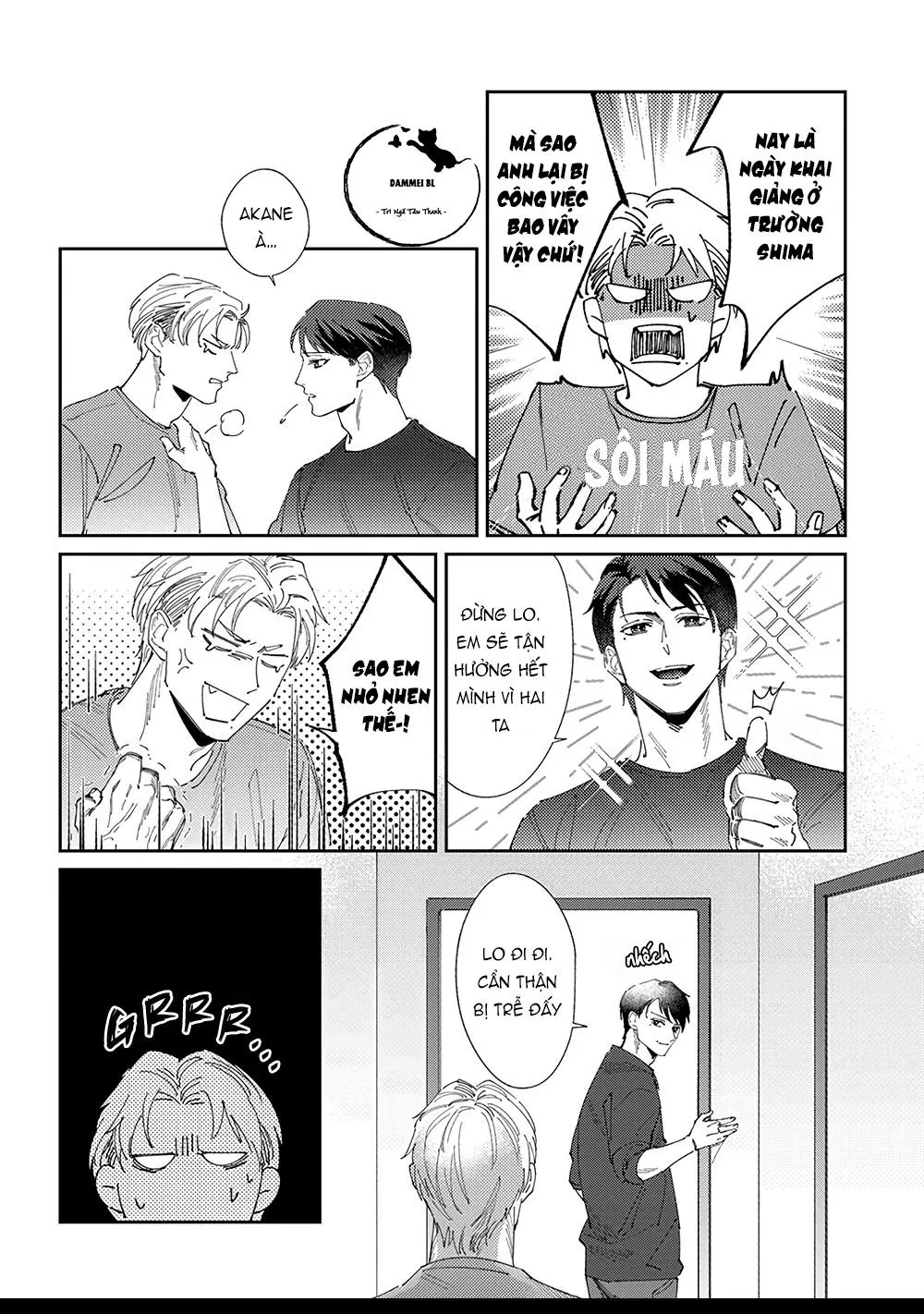 Hoàn cảnh nhà shima chan Chapter 1 Trang 12