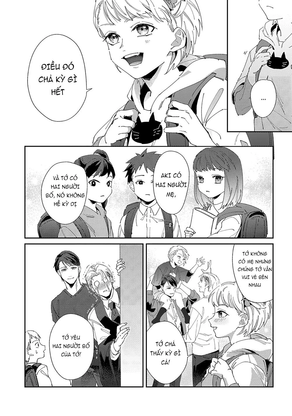 Hoàn cảnh nhà shima chan Chapter 1 Trang 17