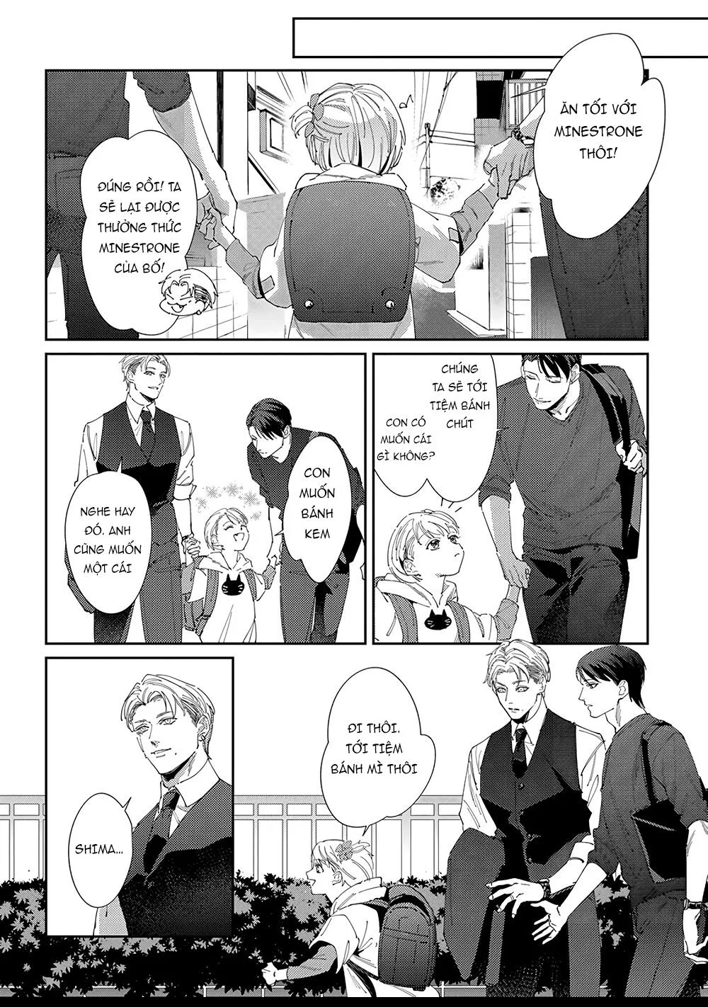 Hoàn cảnh nhà shima chan Chapter 1 Trang 18