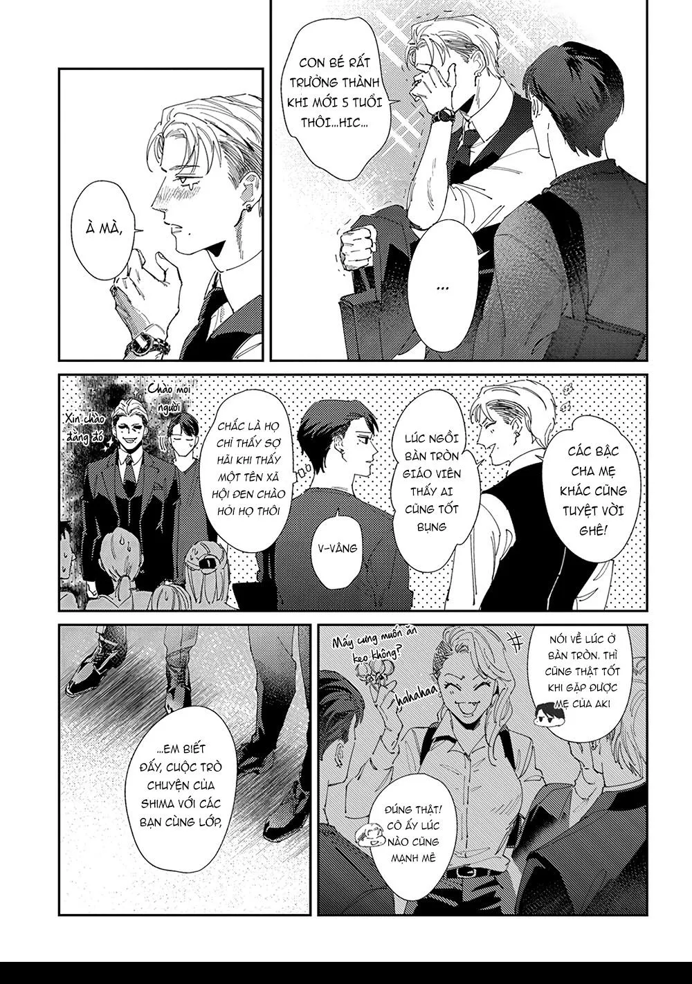 Hoàn cảnh nhà shima chan Chapter 1 Trang 19