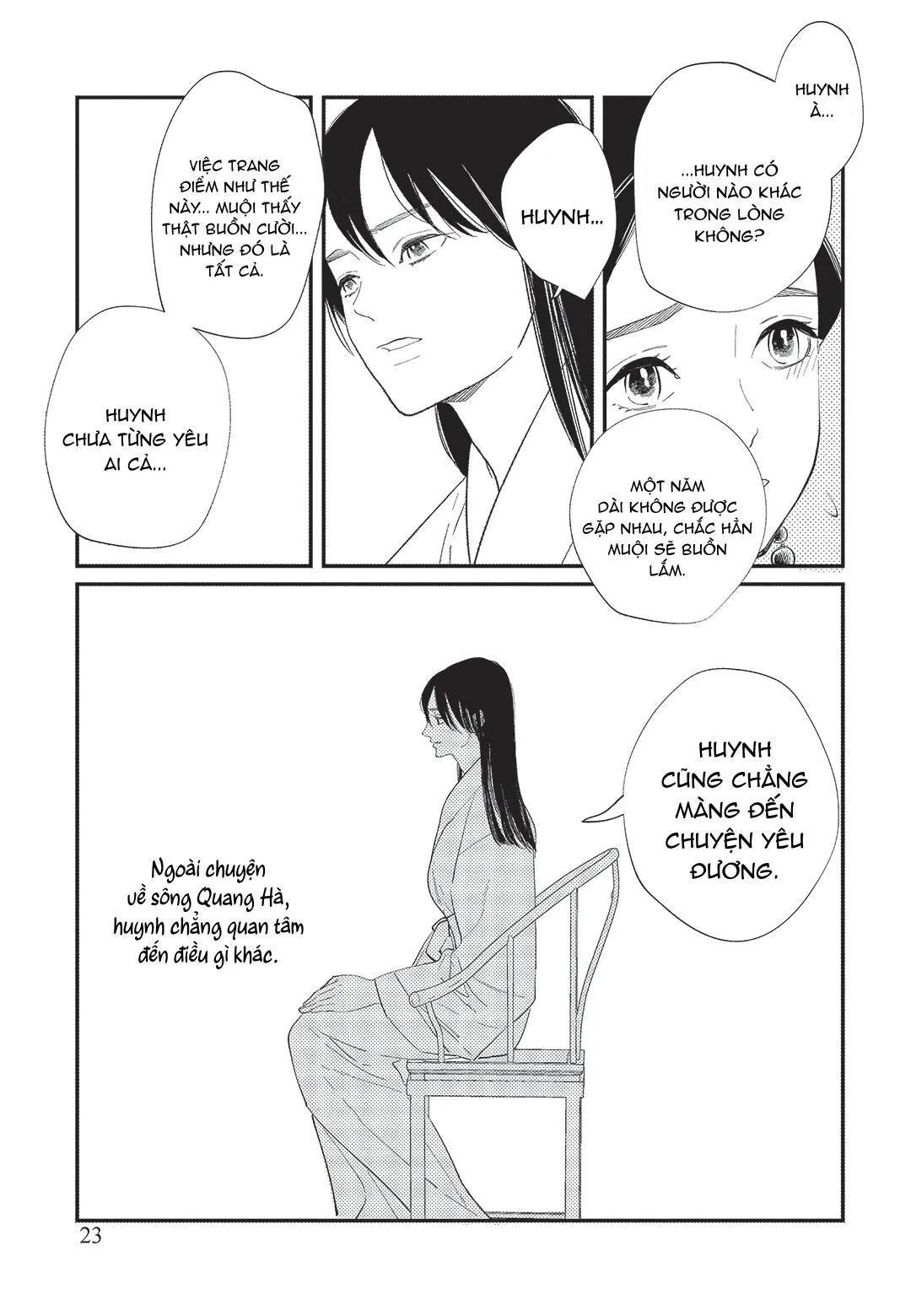 Hoàng Hậu và Dòng Sông Chapter 1 Trang 24