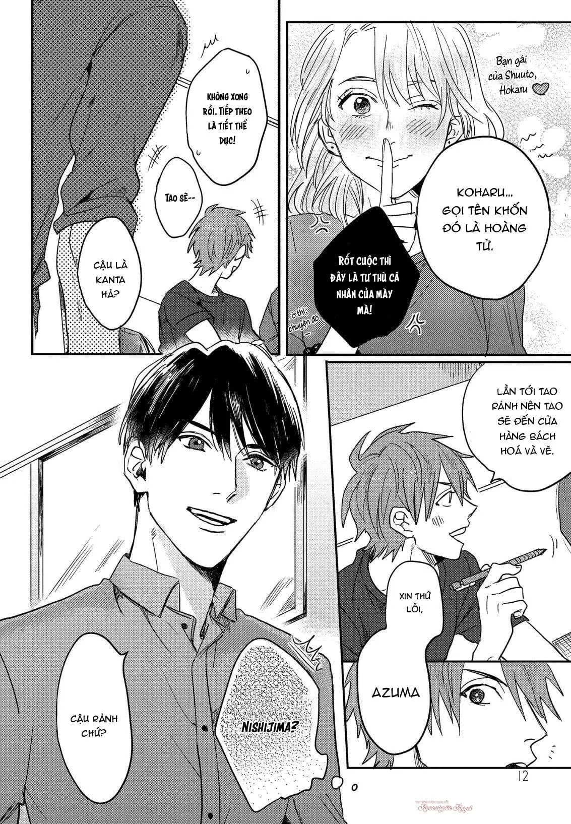 Hoàng Tử Ánh Trăng Chapter 1 Trang 11