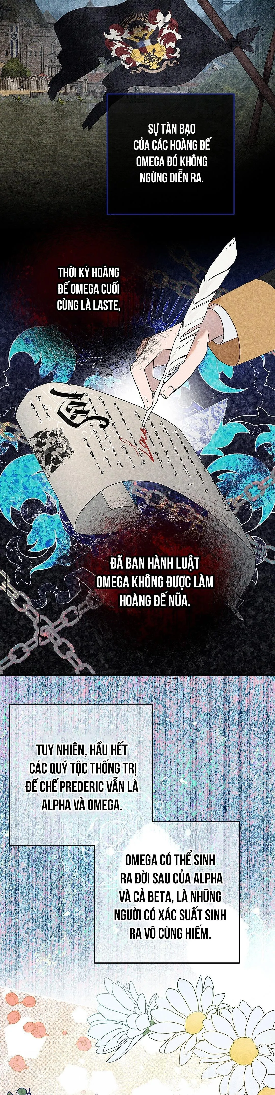 HOÀNG TỬ HƯ HỎNG CHE GIẤU MÌNH LÀ OMEGA Chapter 2 Trang 7