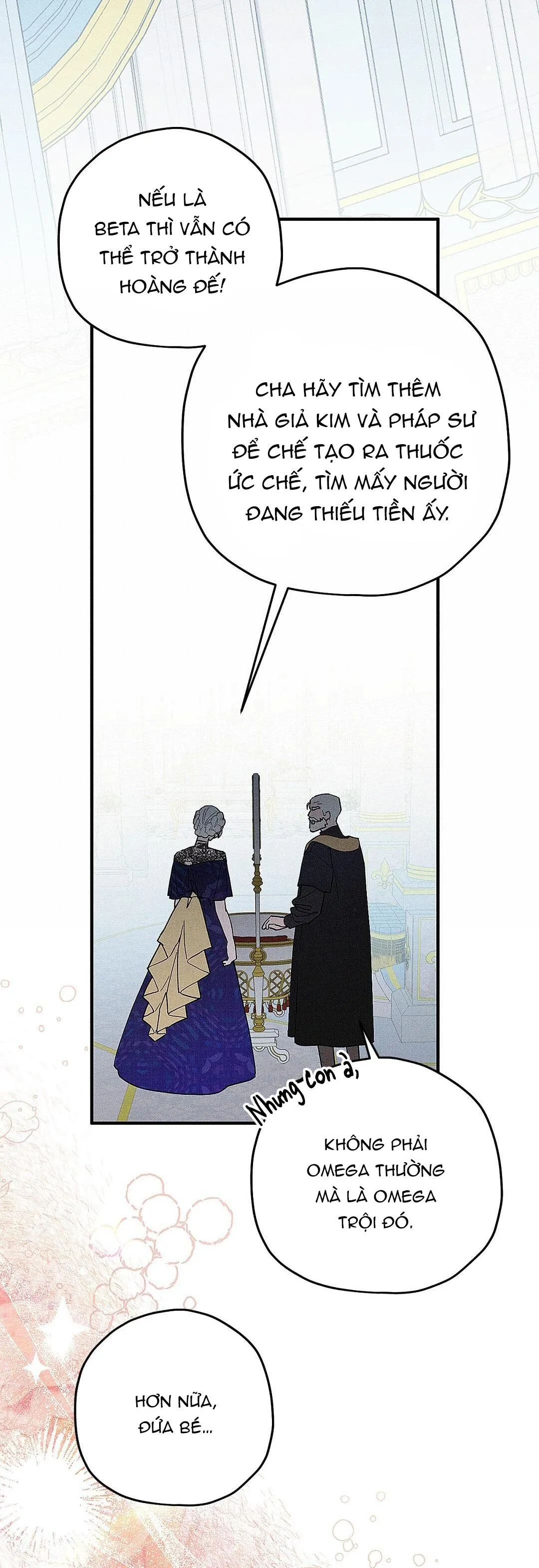 HOÀNG TỬ HƯ HỎNG CHE GIẤU MÌNH LÀ OMEGA Chapter 2 Trang 34