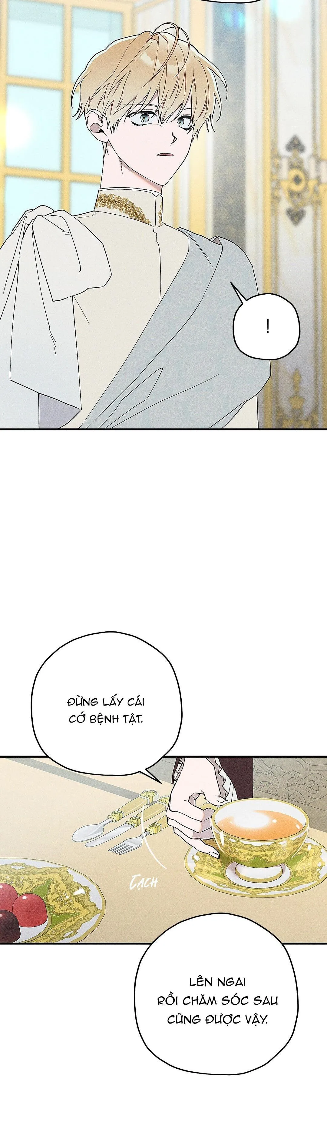 HOÀNG TỬ HƯ HỎNG CHE GIẤU MÌNH LÀ OMEGA Chapter 2 Trang 44