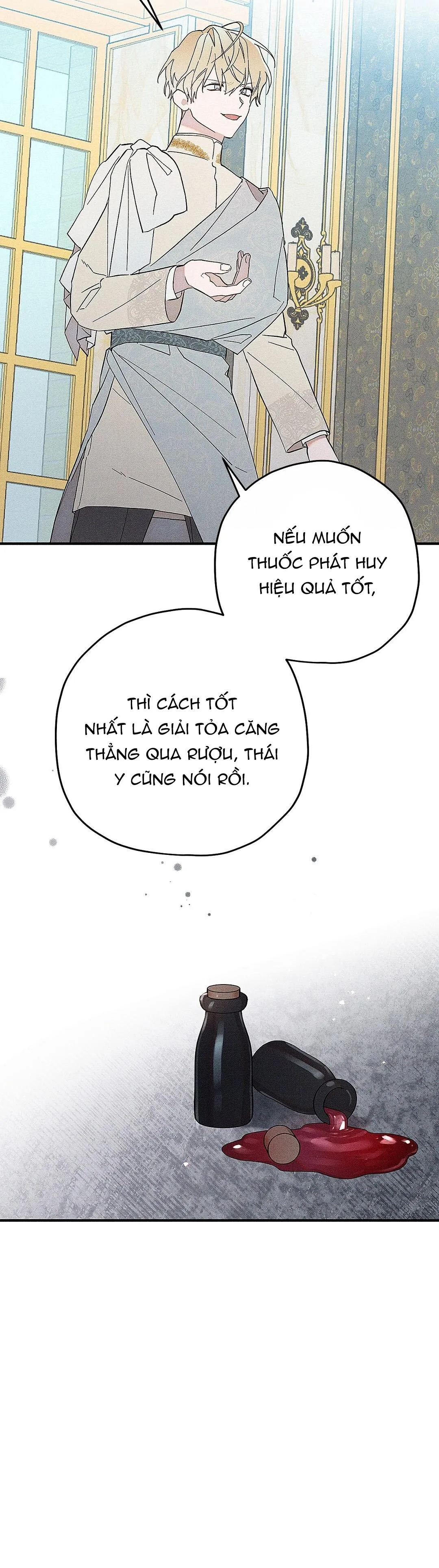 HOÀNG TỬ HƯ HỎNG CHE GIẤU MÌNH LÀ OMEGA Chapter 2 Trang 48