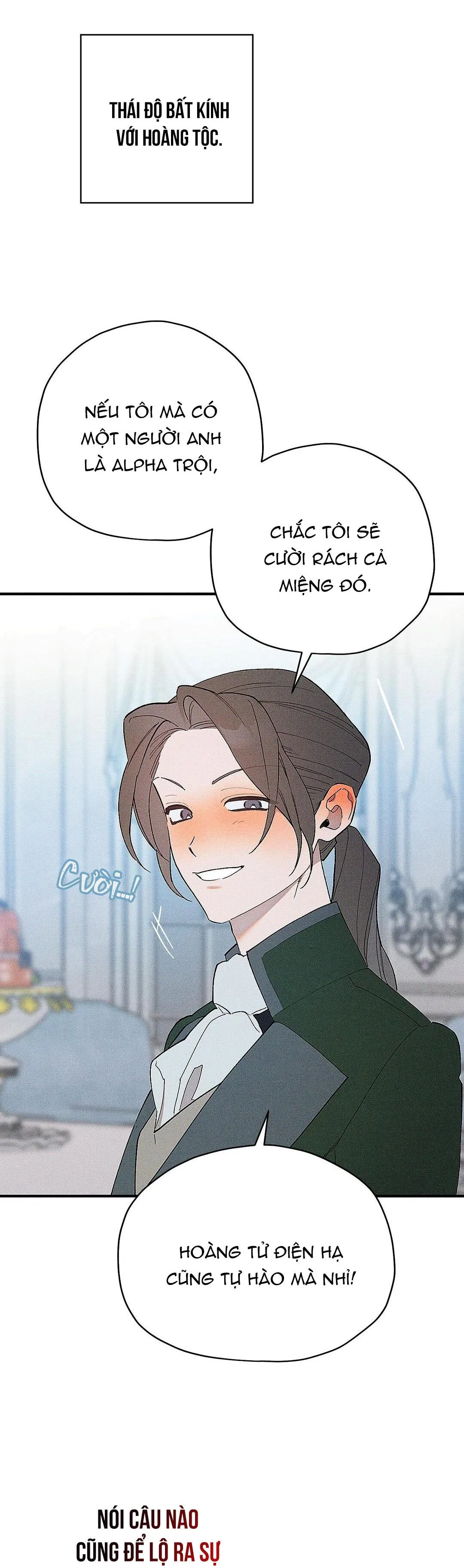 HOÀNG TỬ HƯ HỎNG CHE GIẤU MÌNH LÀ OMEGA Chapter 3 Trang 37