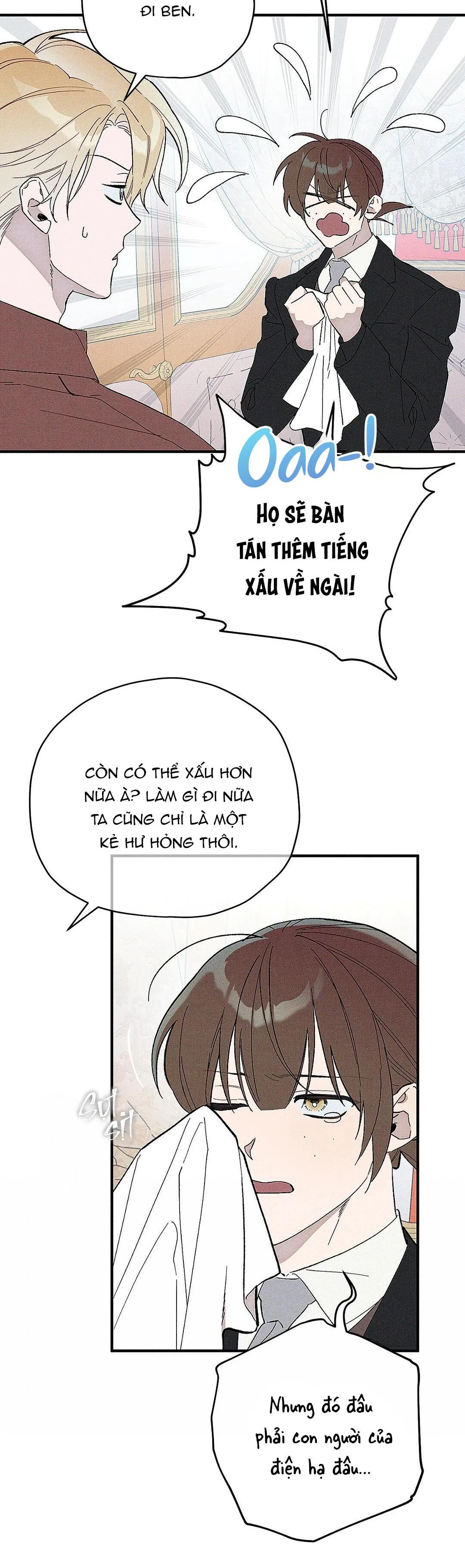 HOÀNG TỬ HƯ HỎNG CHE GIẤU MÌNH LÀ OMEGA Chapter 3 Trang 46