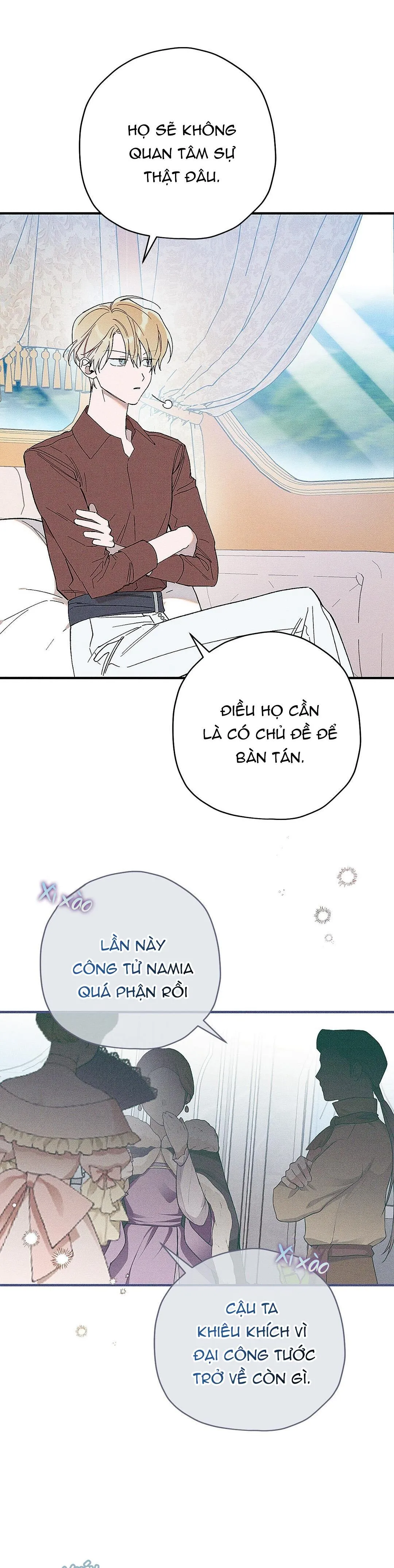 HOÀNG TỬ HƯ HỎNG CHE GIẤU MÌNH LÀ OMEGA Chapter 3 Trang 47