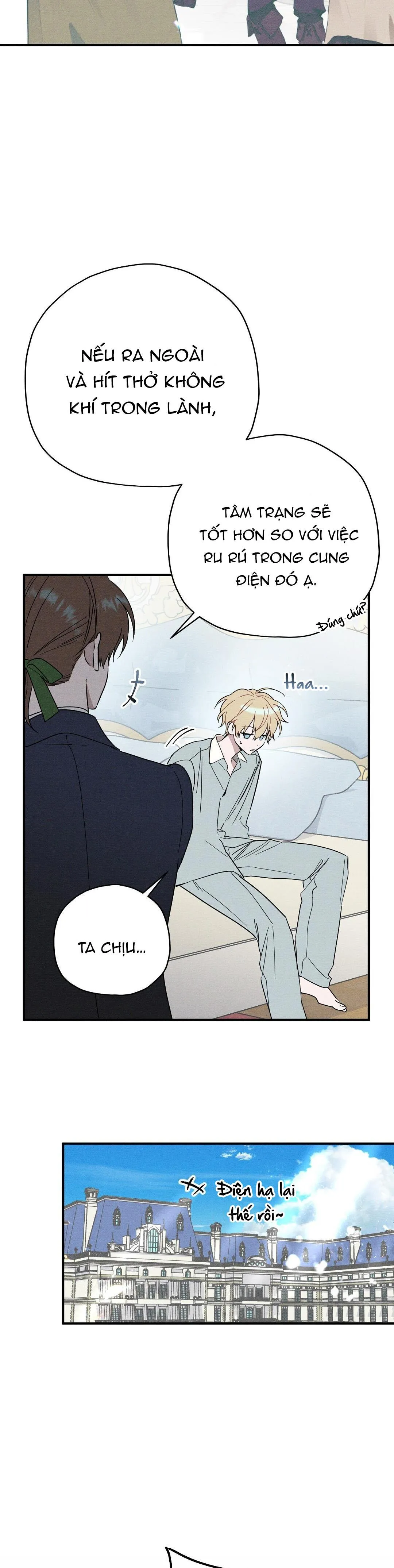 HOÀNG TỬ HƯ HỎNG CHE GIẤU MÌNH LÀ OMEGA Chapter 4 Trang 7