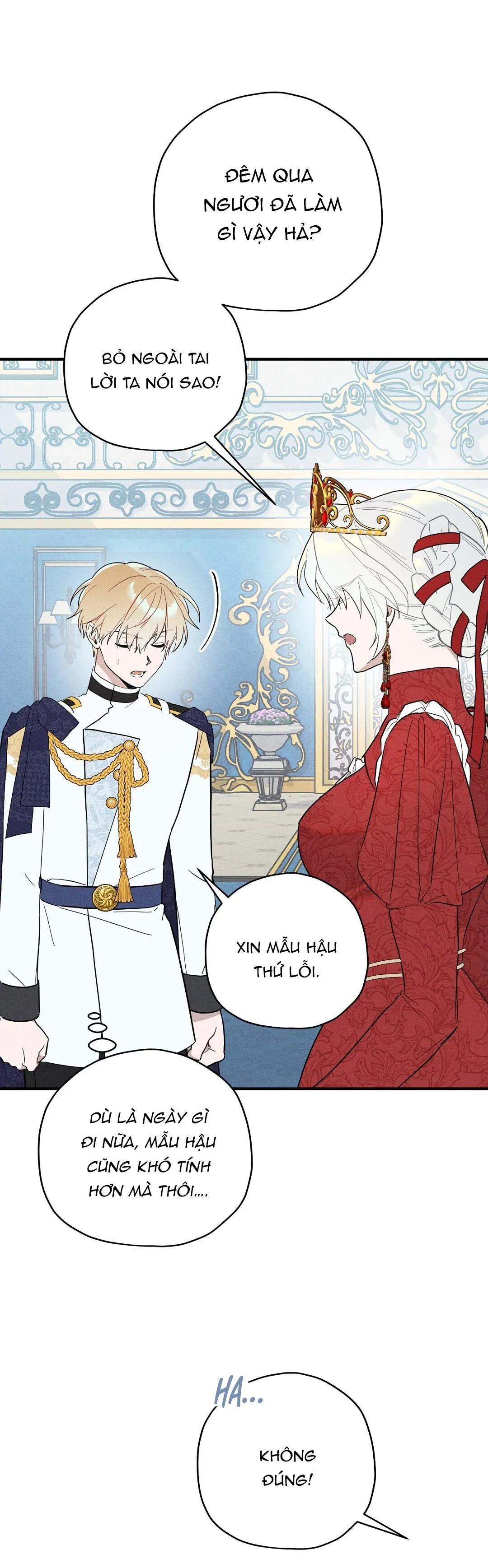 HOÀNG TỬ HƯ HỎNG CHE GIẤU MÌNH LÀ OMEGA Chapter 4 Trang 9