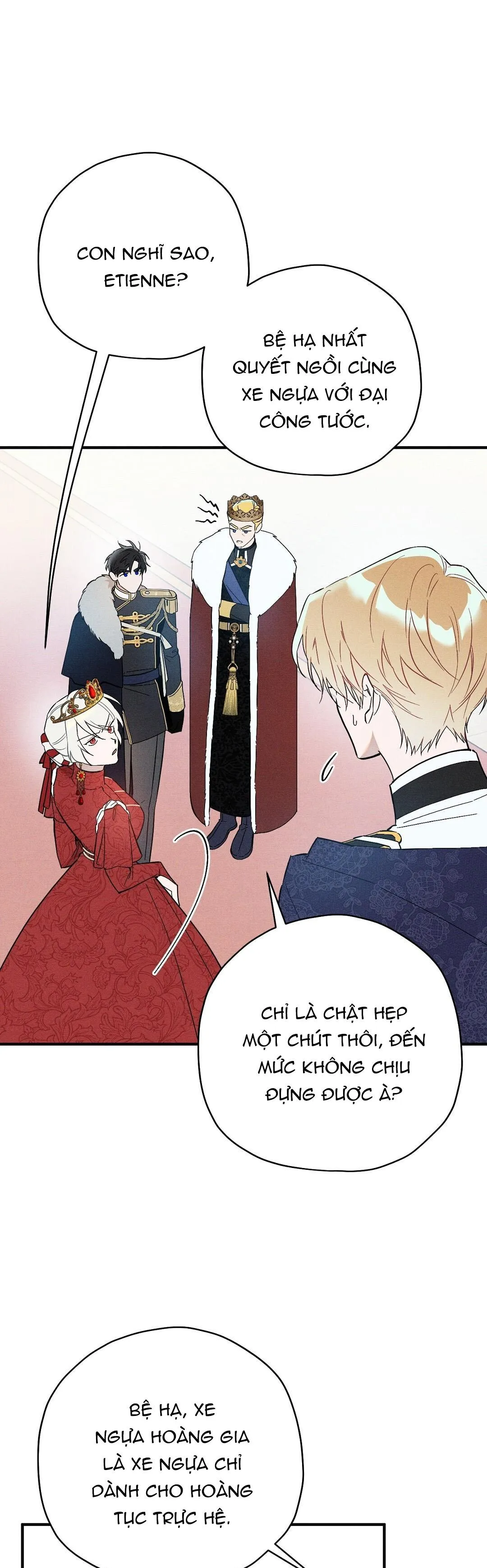 HOÀNG TỬ HƯ HỎNG CHE GIẤU MÌNH LÀ OMEGA Chapter 4 Trang 36