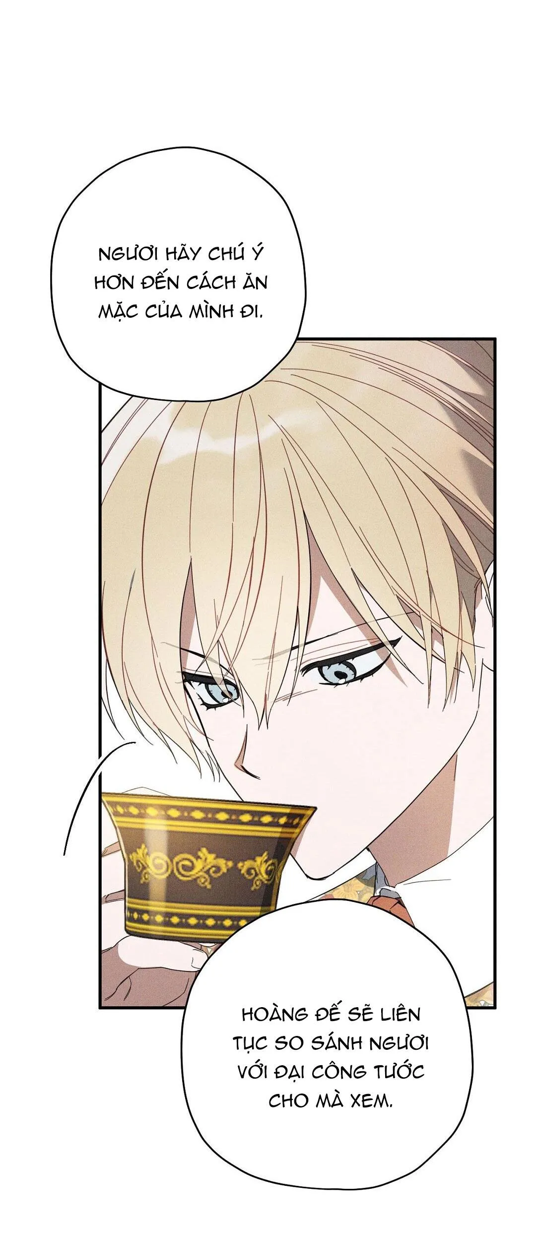 HOÀNG TỬ HƯ HỎNG CHE GIẤU MÌNH LÀ OMEGA Chapter 8 Trang 59