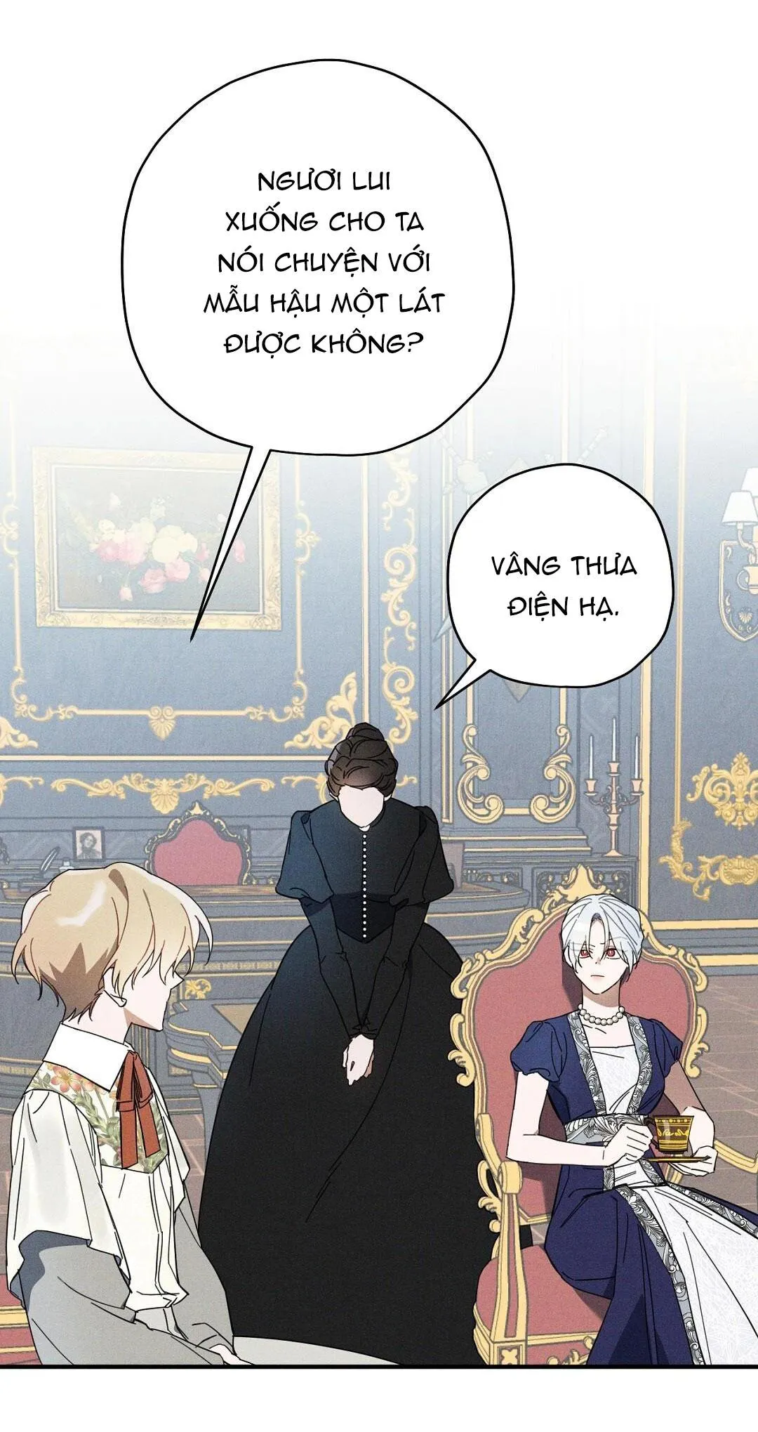 HOÀNG TỬ HƯ HỎNG CHE GIẤU MÌNH LÀ OMEGA Chapter 8 Trang 61