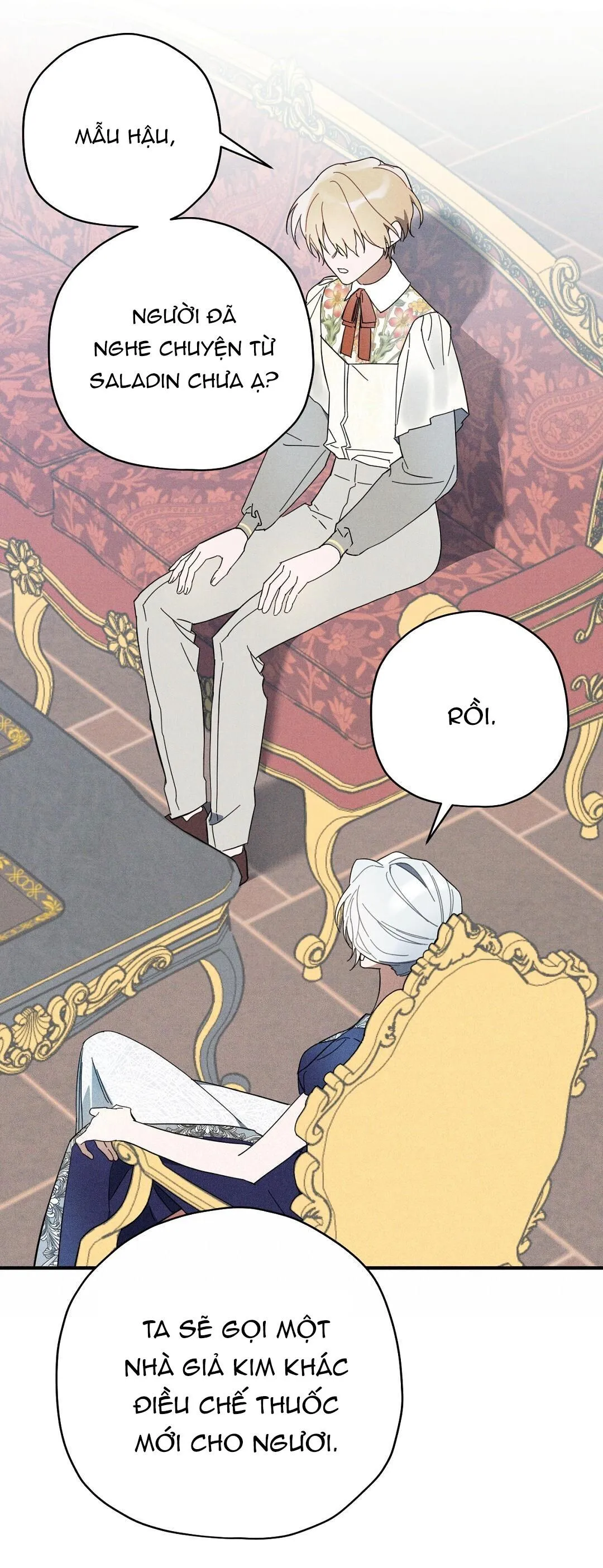 HOÀNG TỬ HƯ HỎNG CHE GIẤU MÌNH LÀ OMEGA Chapter 8 Trang 63