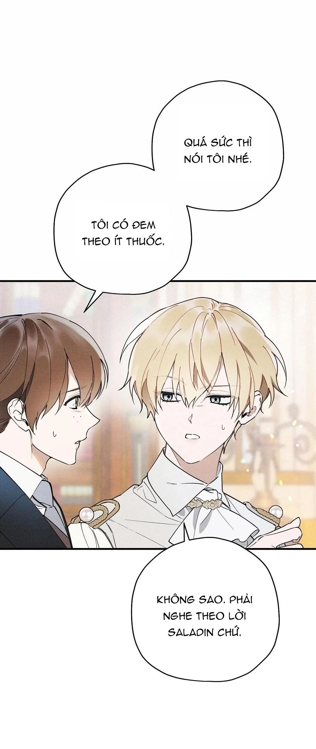 HOÀNG TỬ HƯ HỎNG CHE GIẤU MÌNH LÀ OMEGA Chapter 9 Trang 38