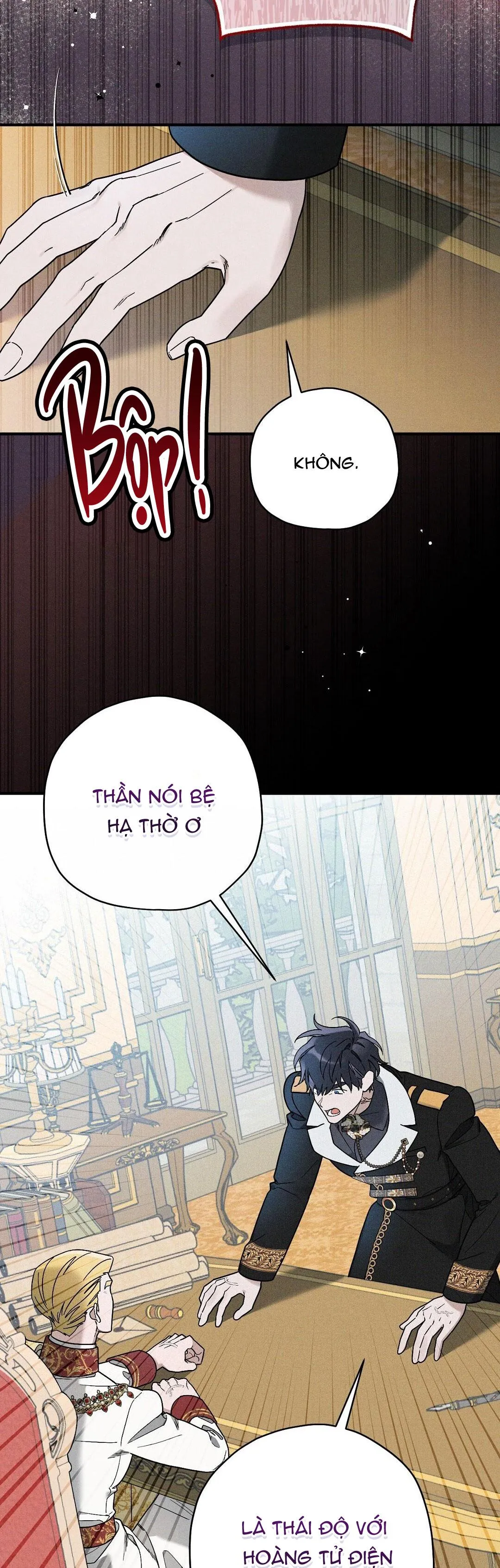 HOÀNG TỬ HƯ HỎNG CHE GIẤU MÌNH LÀ OMEGA Chapter 13 Trang 23