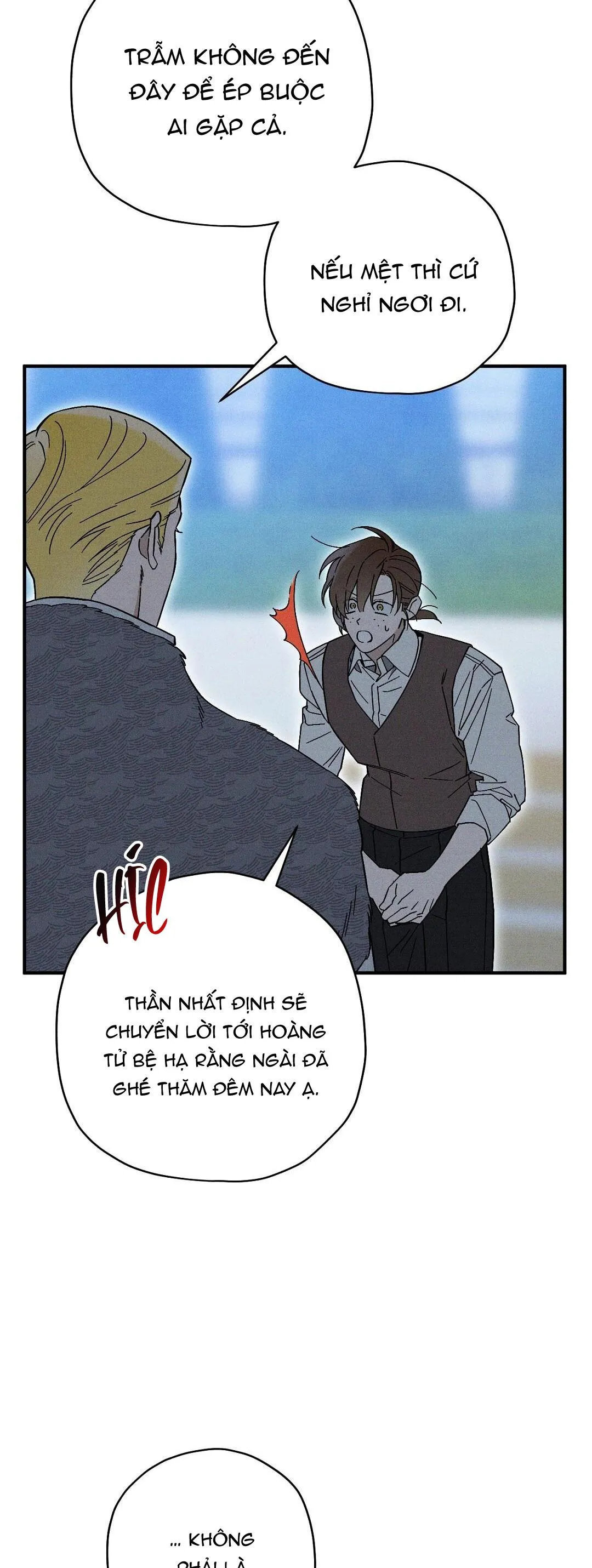 HOÀNG TỬ HƯ HỎNG CHE GIẤU MÌNH LÀ OMEGA Chapter 14 Trang 34