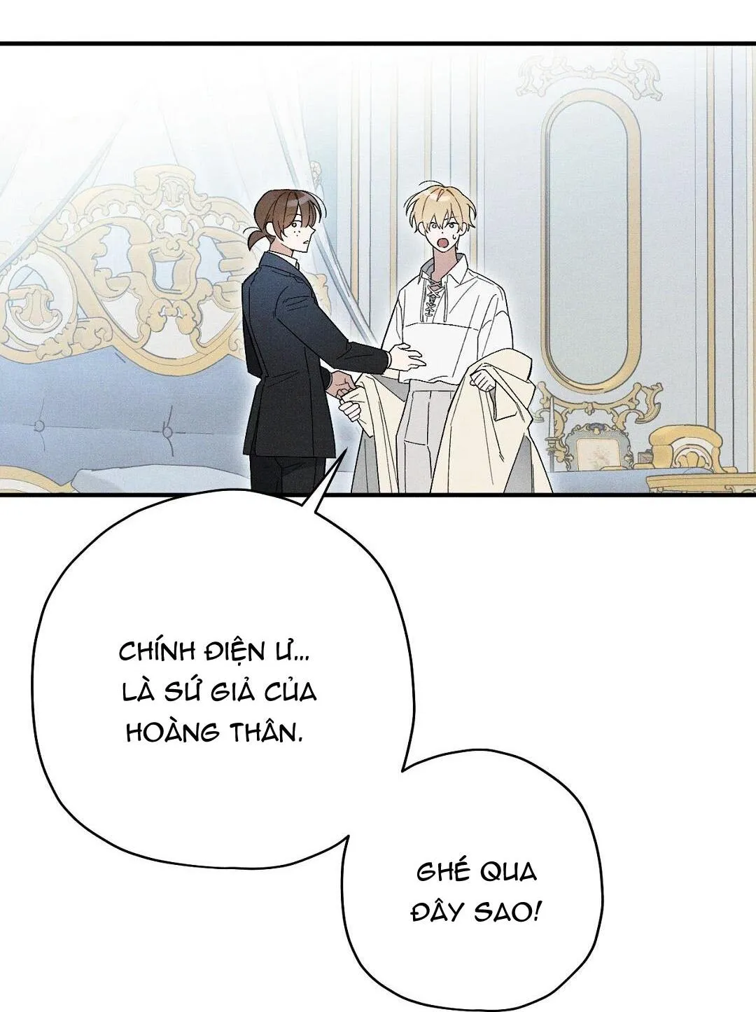 HOÀNG TỬ HƯ HỎNG CHE GIẤU MÌNH LÀ OMEGA Chapter 16 Trang 37