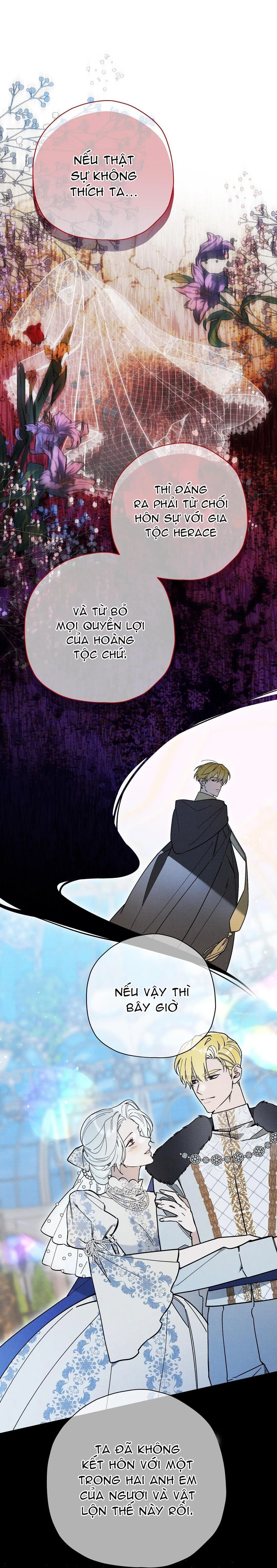 HOÀNG TỬ HƯ HỎNG CHE GIẤU MÌNH LÀ OMEGA Chapter 22 Trang 59