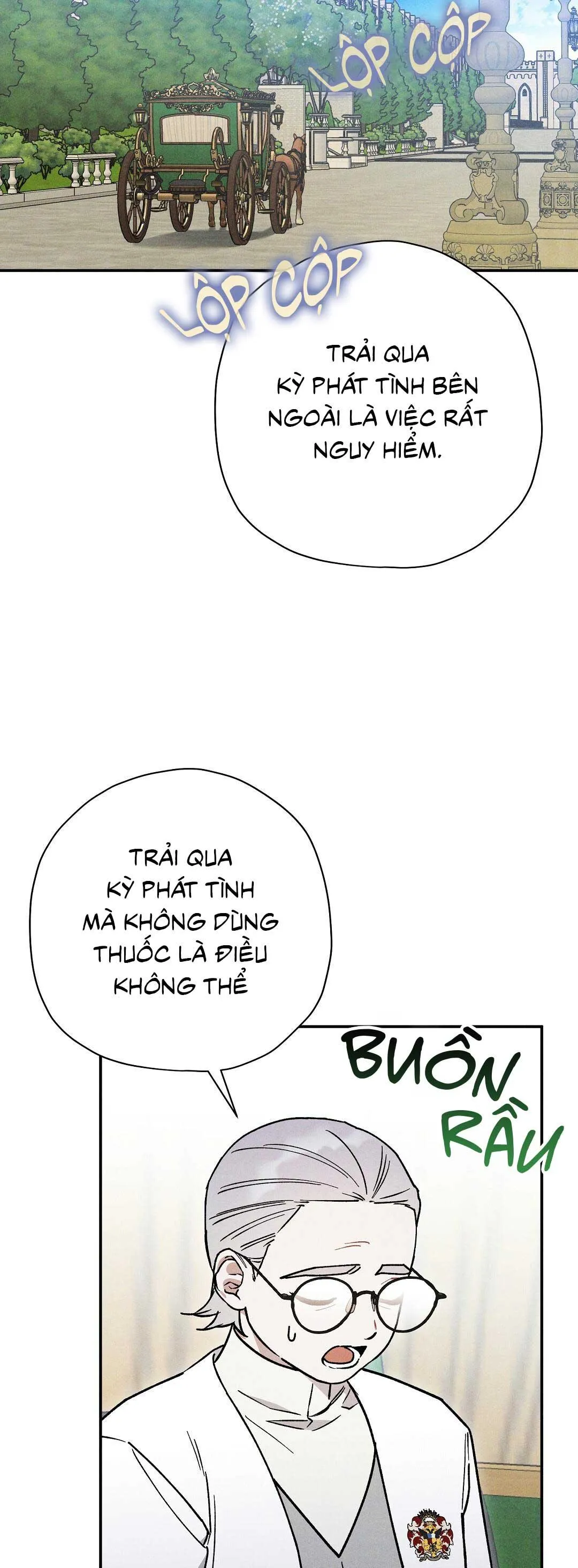 HOÀNG TỬ HƯ HỎNG CHE GIẤU MÌNH LÀ OMEGA Chapter 37 Trang 13
