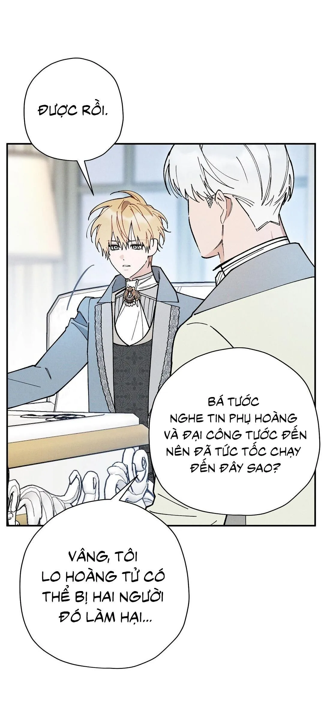 HOÀNG TỬ HƯ HỎNG CHE GIẤU MÌNH LÀ OMEGA Chapter 50 Trang 33
