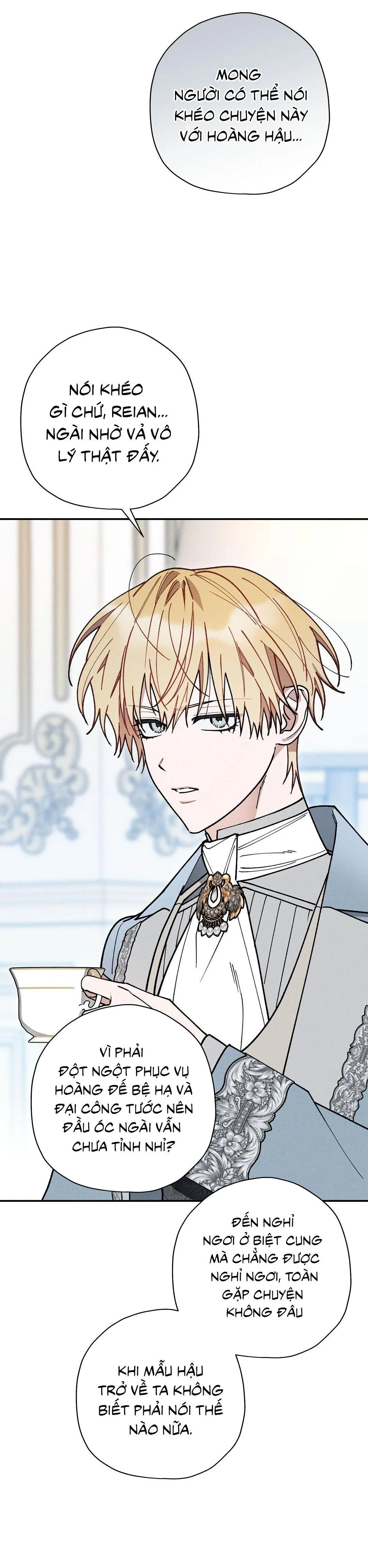 HOÀNG TỬ HƯ HỎNG CHE GIẤU MÌNH LÀ OMEGA Chapter 51 Trang 8