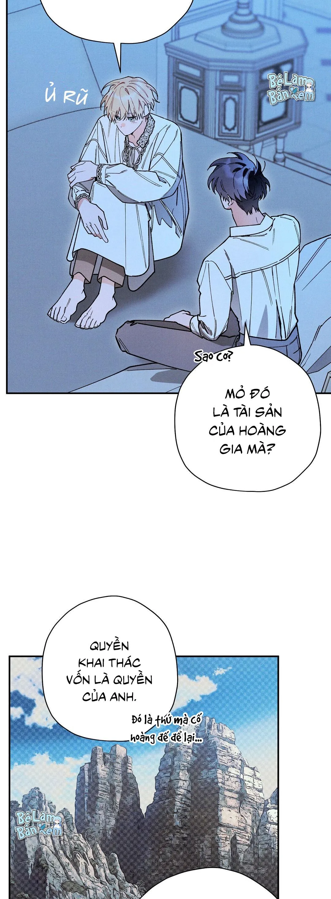 HOÀNG TỬ HƯ HỎNG CHE GIẤU MÌNH LÀ OMEGA Chapter 54 Trang 33
