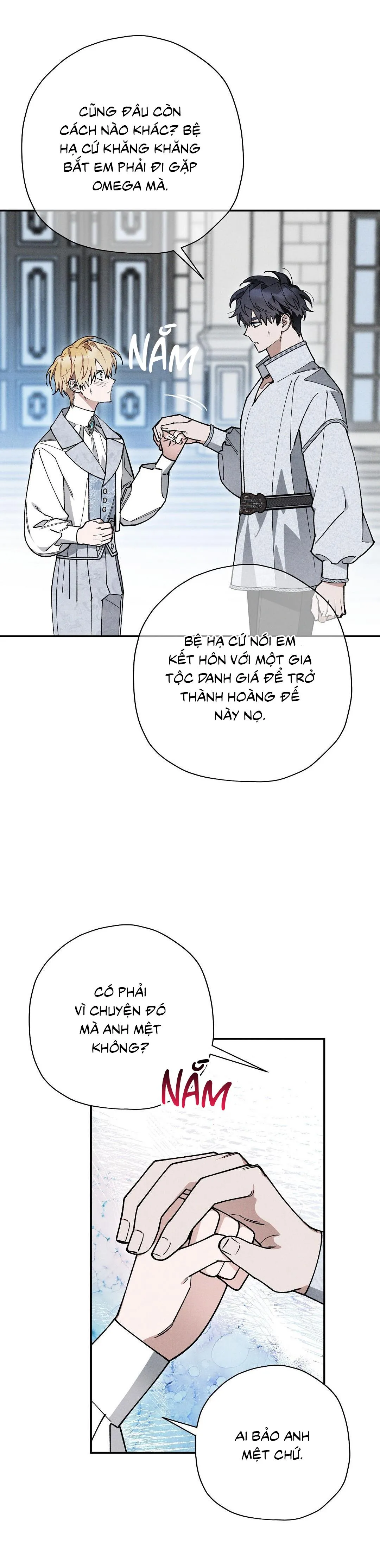 HOÀNG TỬ HƯ HỎNG CHE GIẤU MÌNH LÀ OMEGA Chapter 58 Trang 47